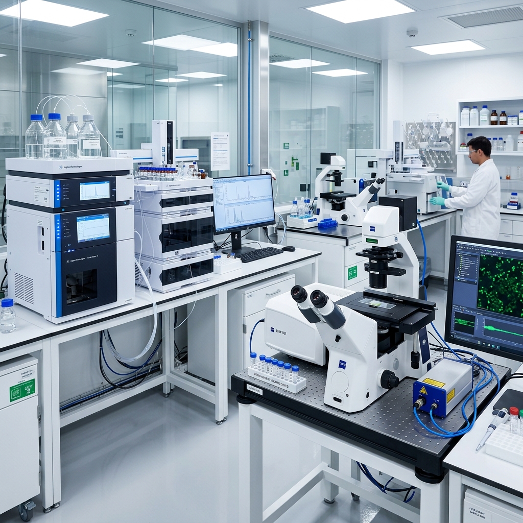 Laboratorio Cromatografía